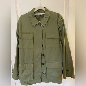 Ganni Campberwell Overshirt with belt (Size EU 36)